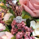 Solitaire platine serti Diamant vvs -G-F – Image 2